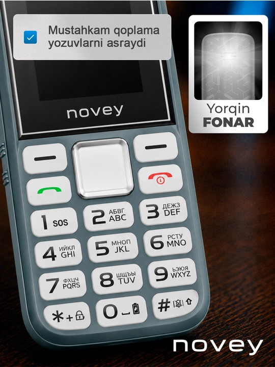 Tugmali telefon NOVEY 106