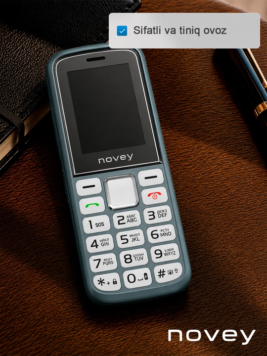 Tugmali telefon NOVEY 106