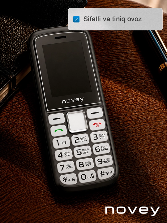 Tugmali telefon NOVEY 106