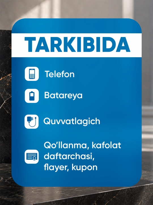 Tugmali telefon NOVEY 106