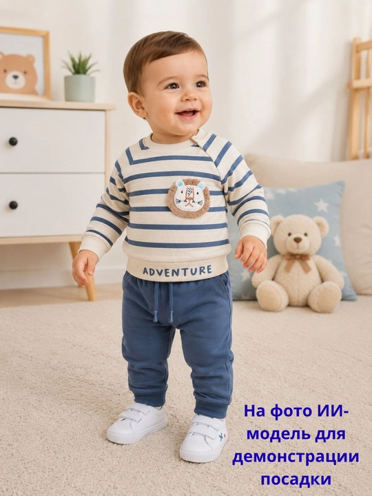 9 oydan 24 oygacha bo‘lgan o‘g‘il bolalar uchun ikki qismli bolalar to‘plami