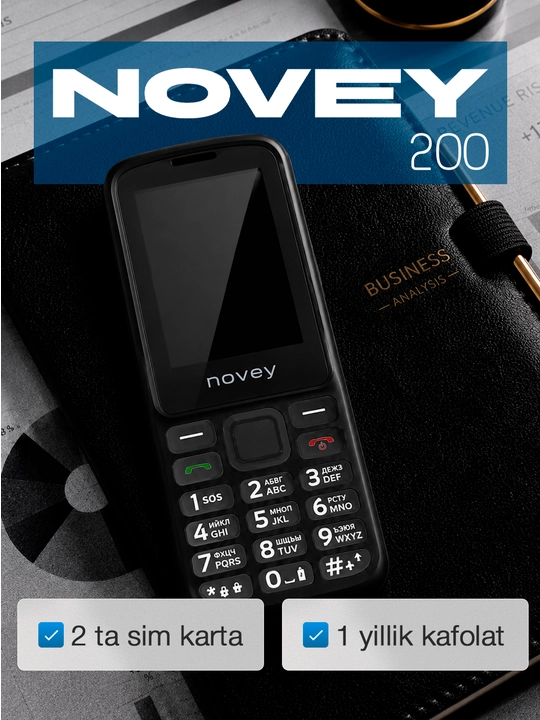 Кнопочный телефон Novey 200