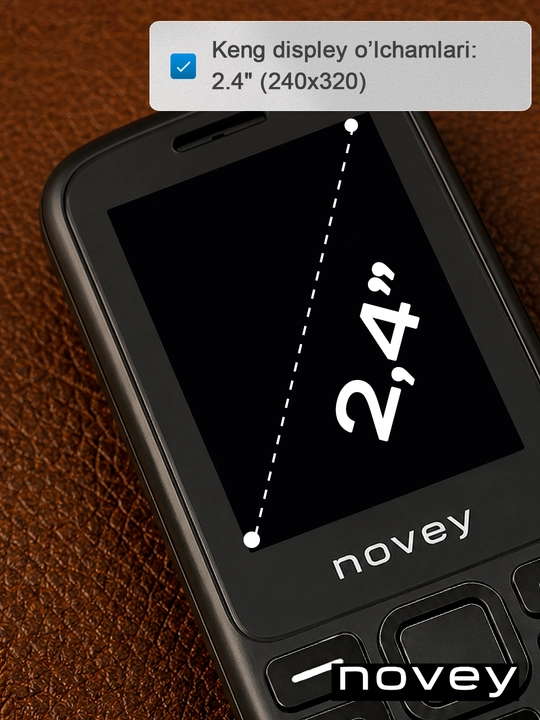 Кнопочный телефон Novey 200