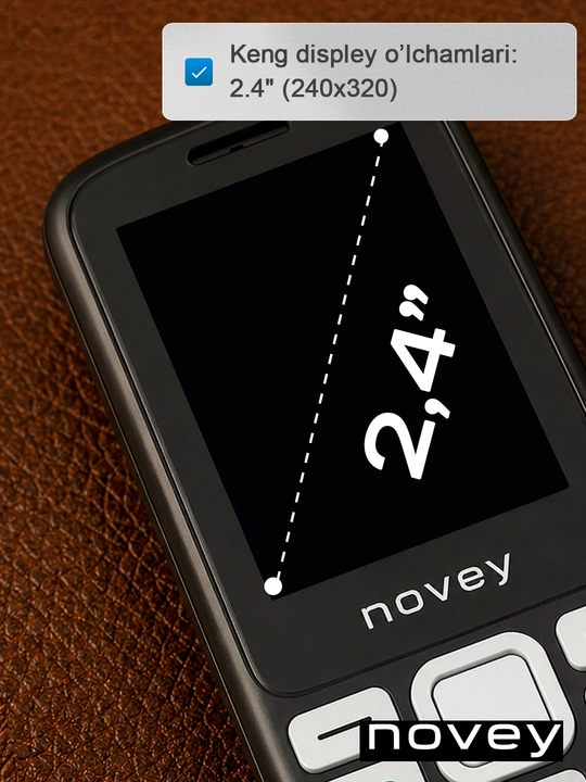 Кнопочный телефон Novey 200