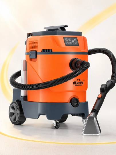 Моющий пылесос Uakeen ZL-942 Steam CarpetCleaner с аквафильтром для сухой и влажной уборки