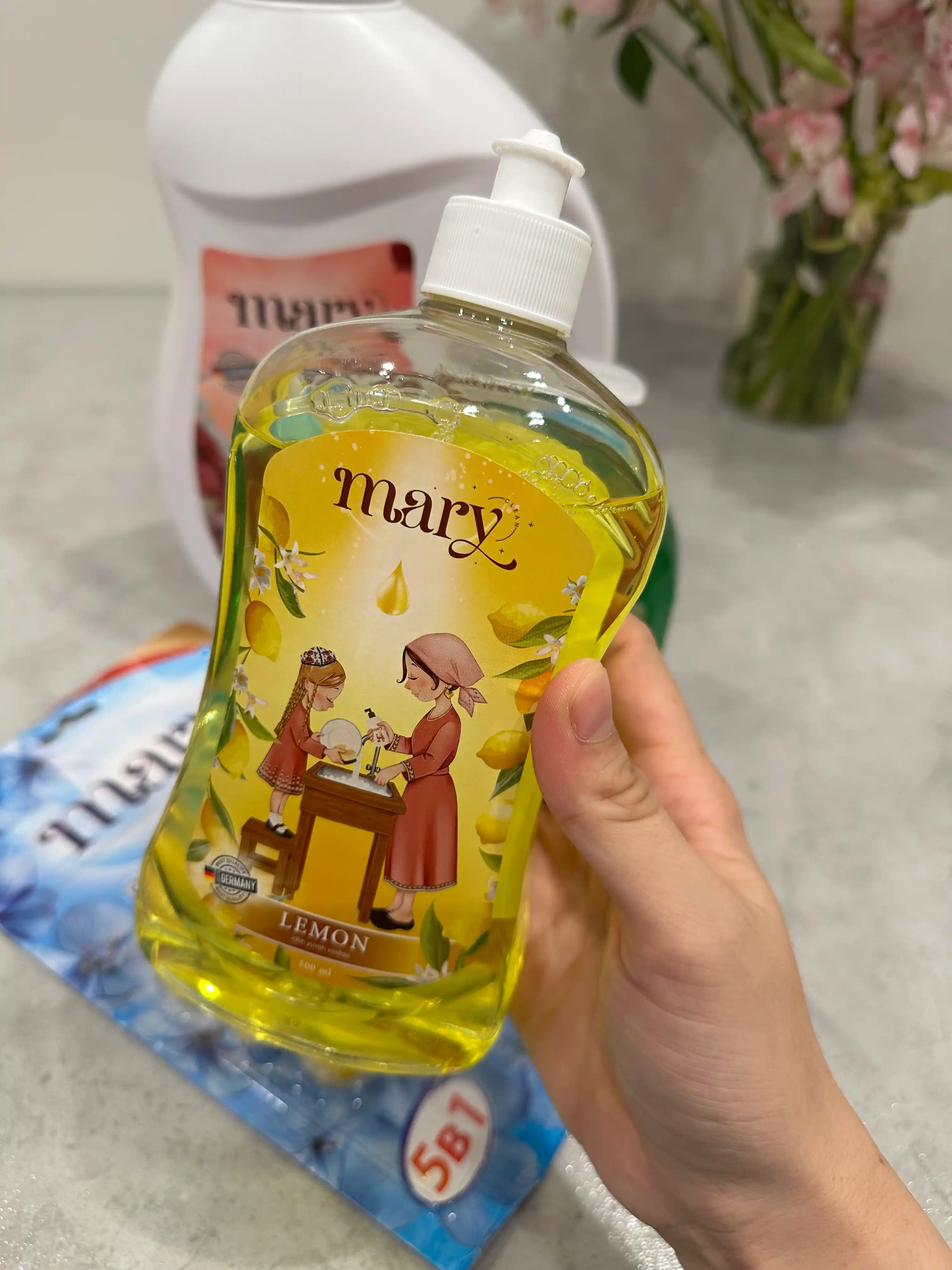Гель для мытья посуды Mary
