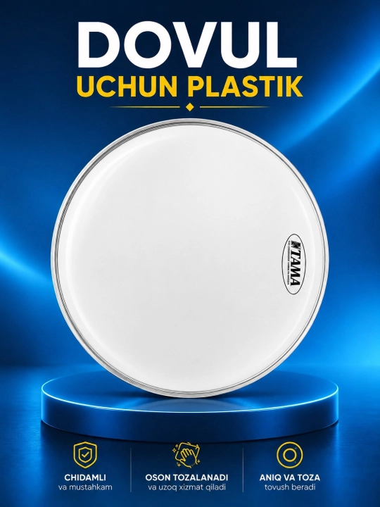 14 dyuym dovul va timbal uchun plastik - 