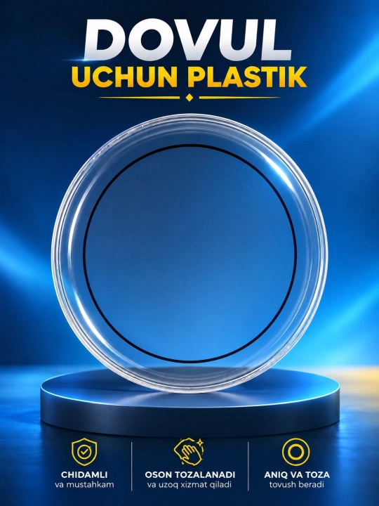 14 dyuym dovul va timbal uchun plastik - 