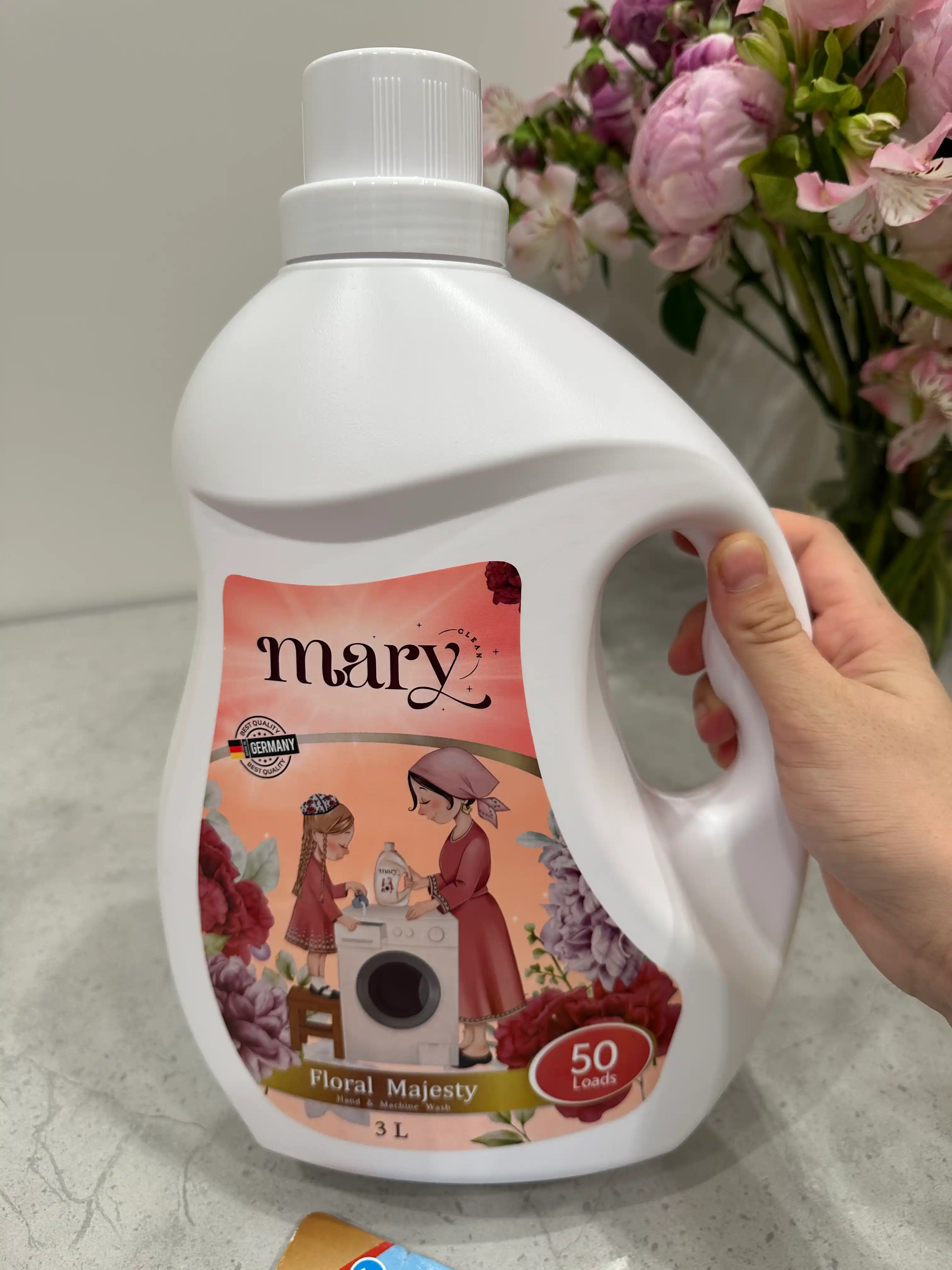 Гель для стирки Mary Clean аромат Цветочный микс, 3 Л