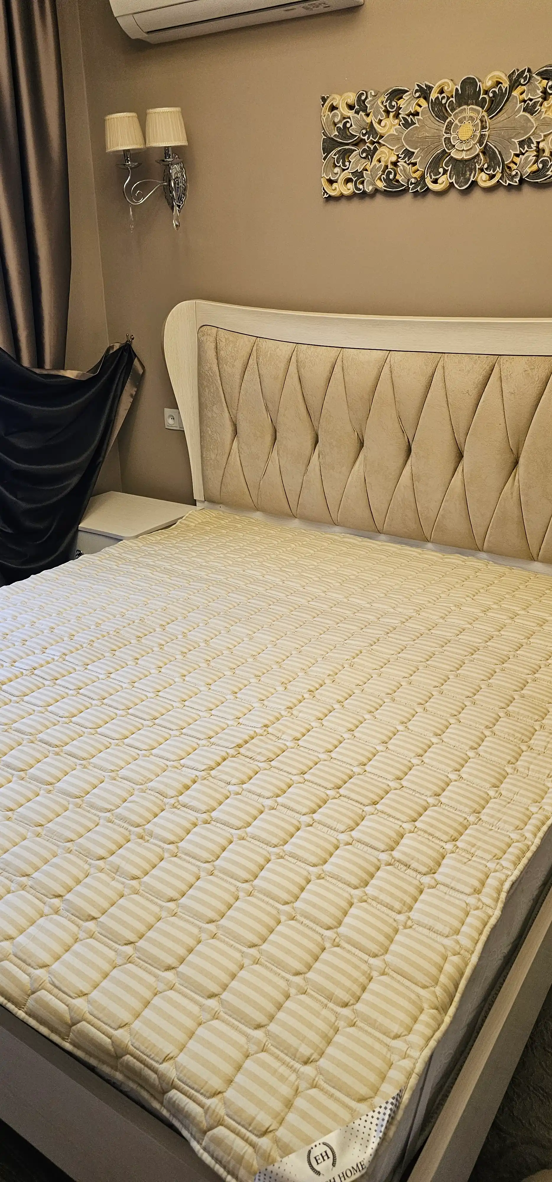 Наматрасник, двусторонний Classic Soft Haki
