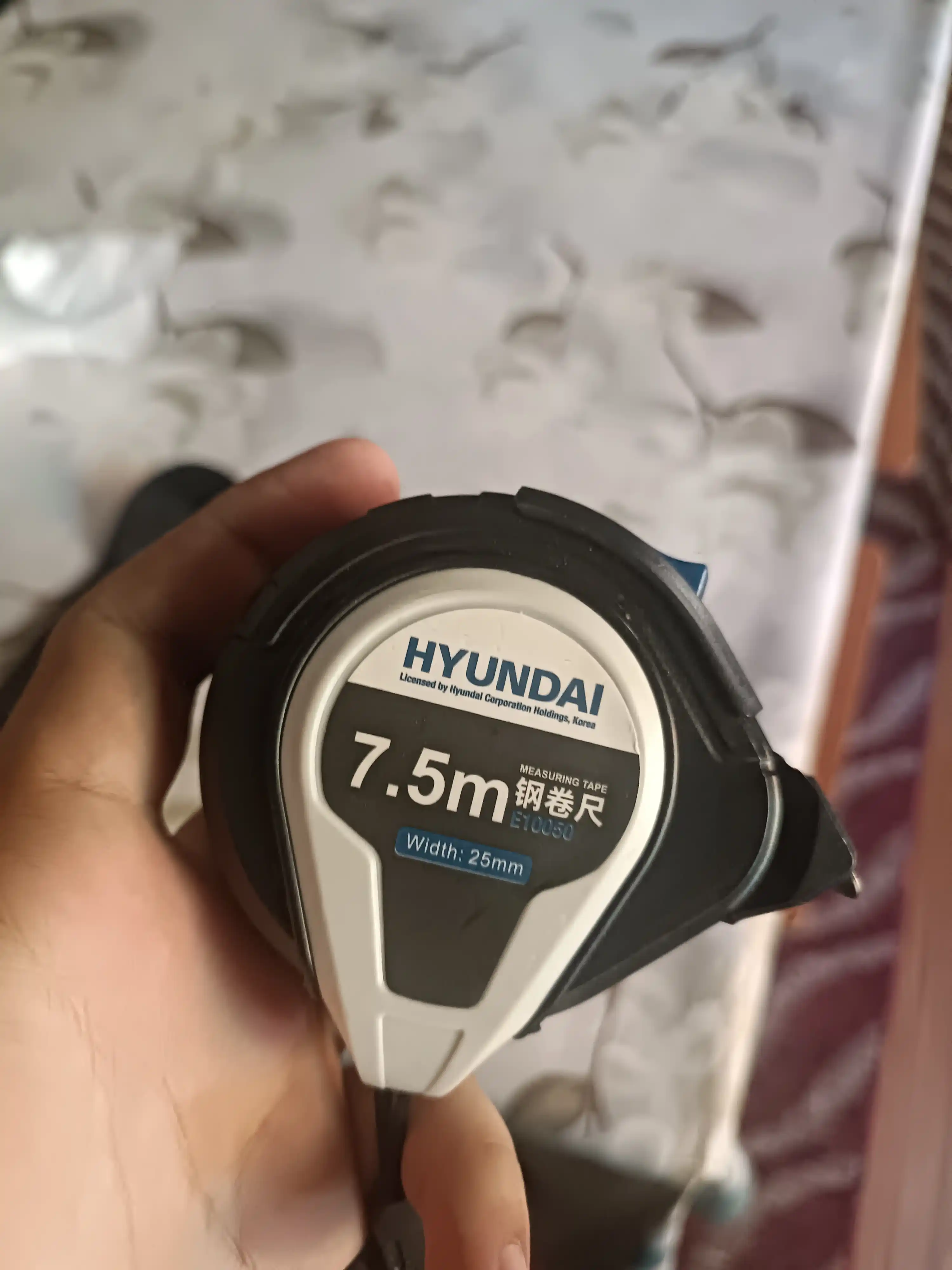 O'lchov ruletkasi 5m-19mm, 7.5m-25mm, 10m-25mm HYUNDAI