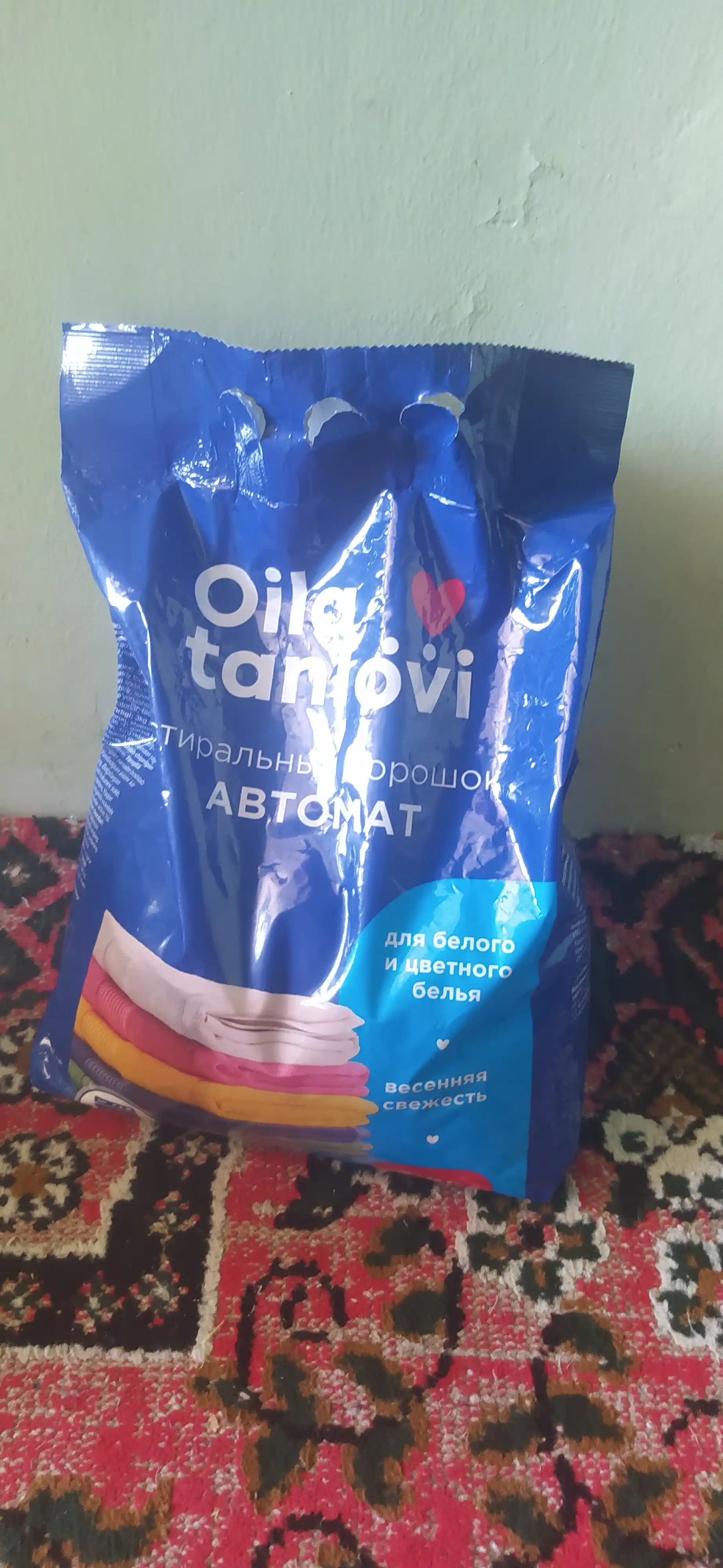 Kir yuvish kukuni Oila tanlovi "Bahor musaffoligi" avtomat, 1,5 kg, 3 kg