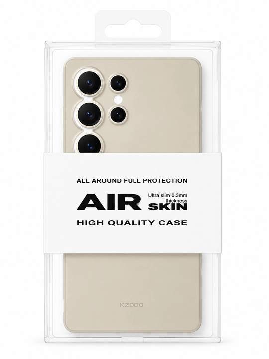 Samsung Galaxy S25 / S26 Ultra  uchun Air Skin yupqa g`ilof KZDOO - 0,3 mm - 