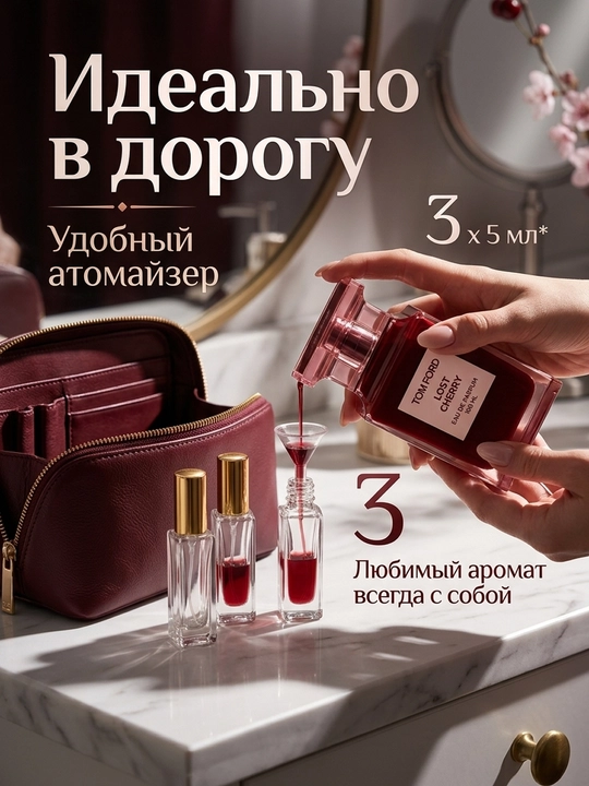 Tom Ford Lost Cherry Eau de Parfum — яркий вишневый аромат, унисекс