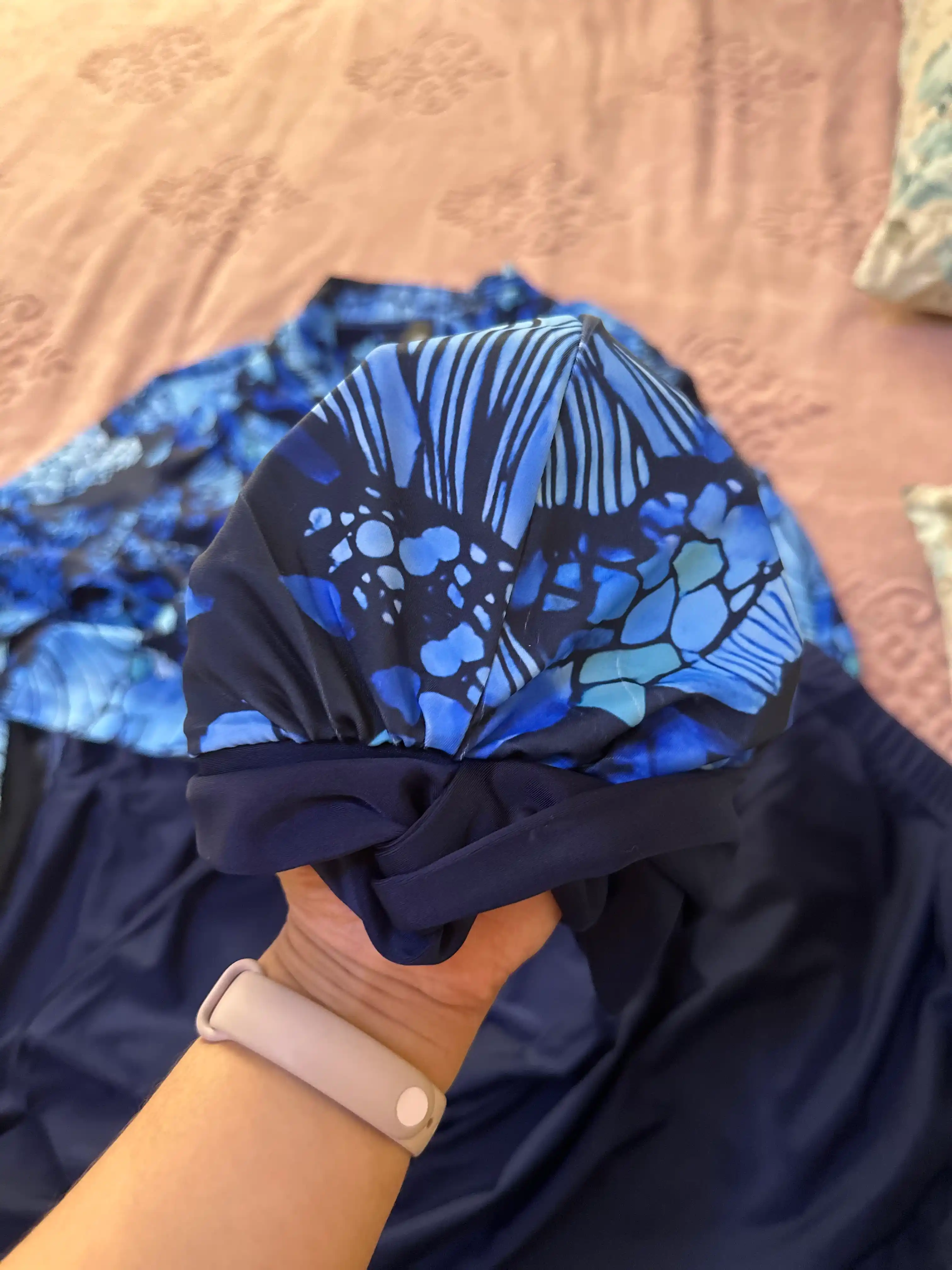 Ayollar uchun, cho'milish kiyimi, yopiq, muslimalar uchun, burkini, katta o‘lchamli