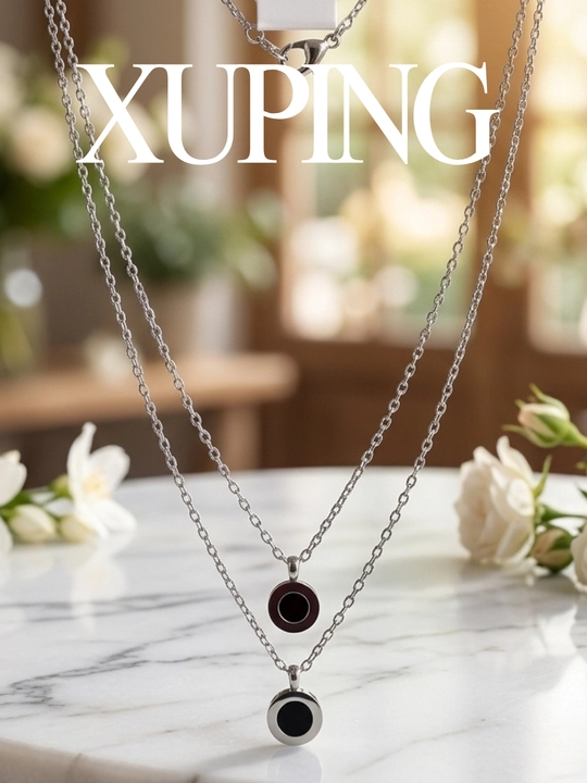 Xuping  ayollar zanjiri kulon, osma bilan ,  bijuteriya, premium bijuteriya