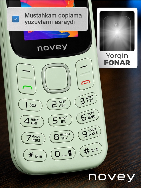 Mobil telefon novey M185