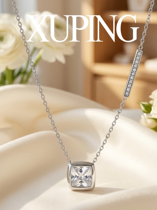 Xuping  ayollar zanjiri kulon, osma bilan ,  bijuteriya, premium bijuteriya