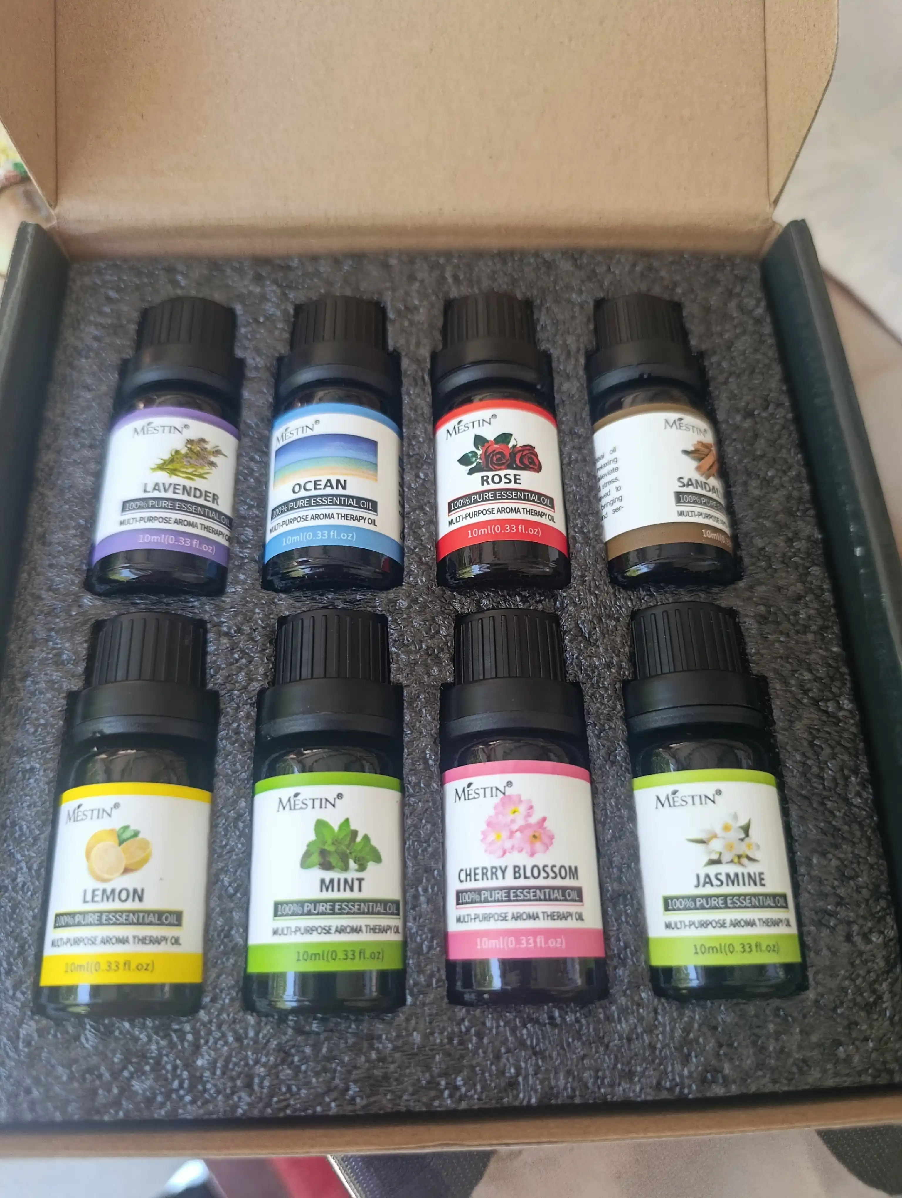 Aromatizator efir moy diffuzor, efir moylar to‘plam, avtomobil uchun, uy, aromaterapiya