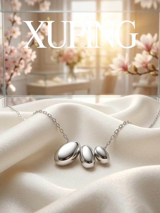 Женский цепочка Xuping с подвеской бабочка, камень, кулон. бижутерия премиум - 