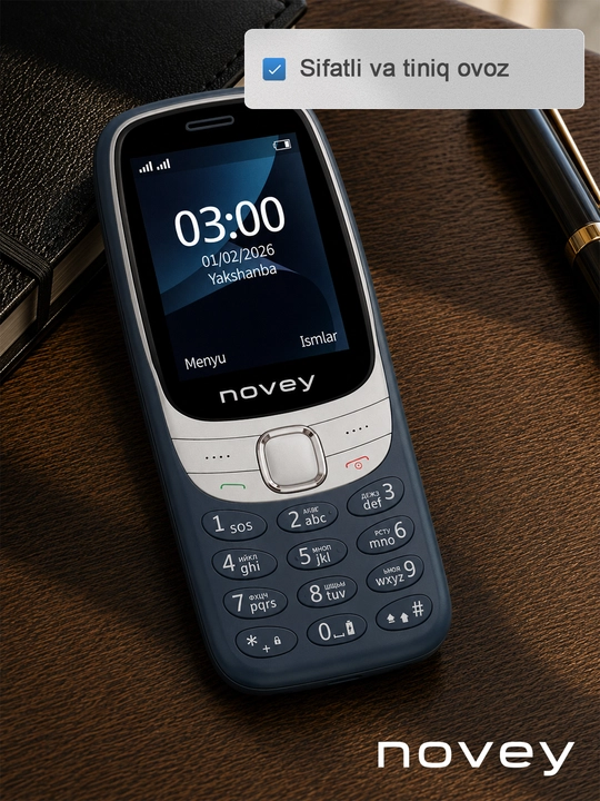Knopkali telefon NOVEY N300