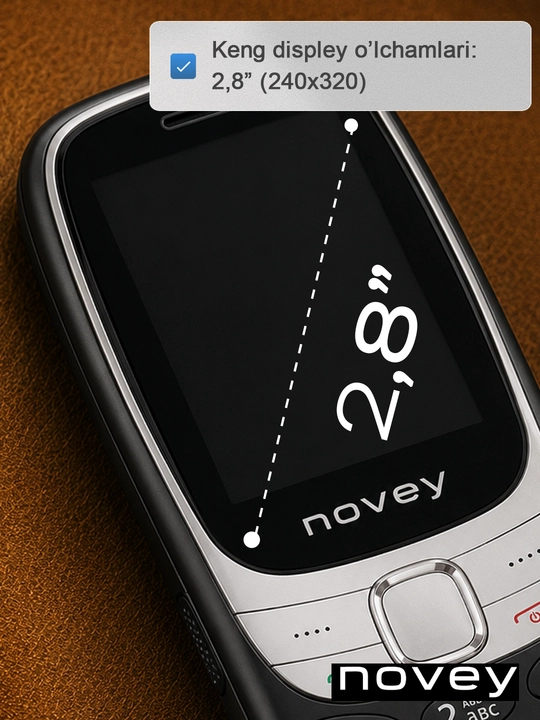 Кнопочный телефон NOVEY N300