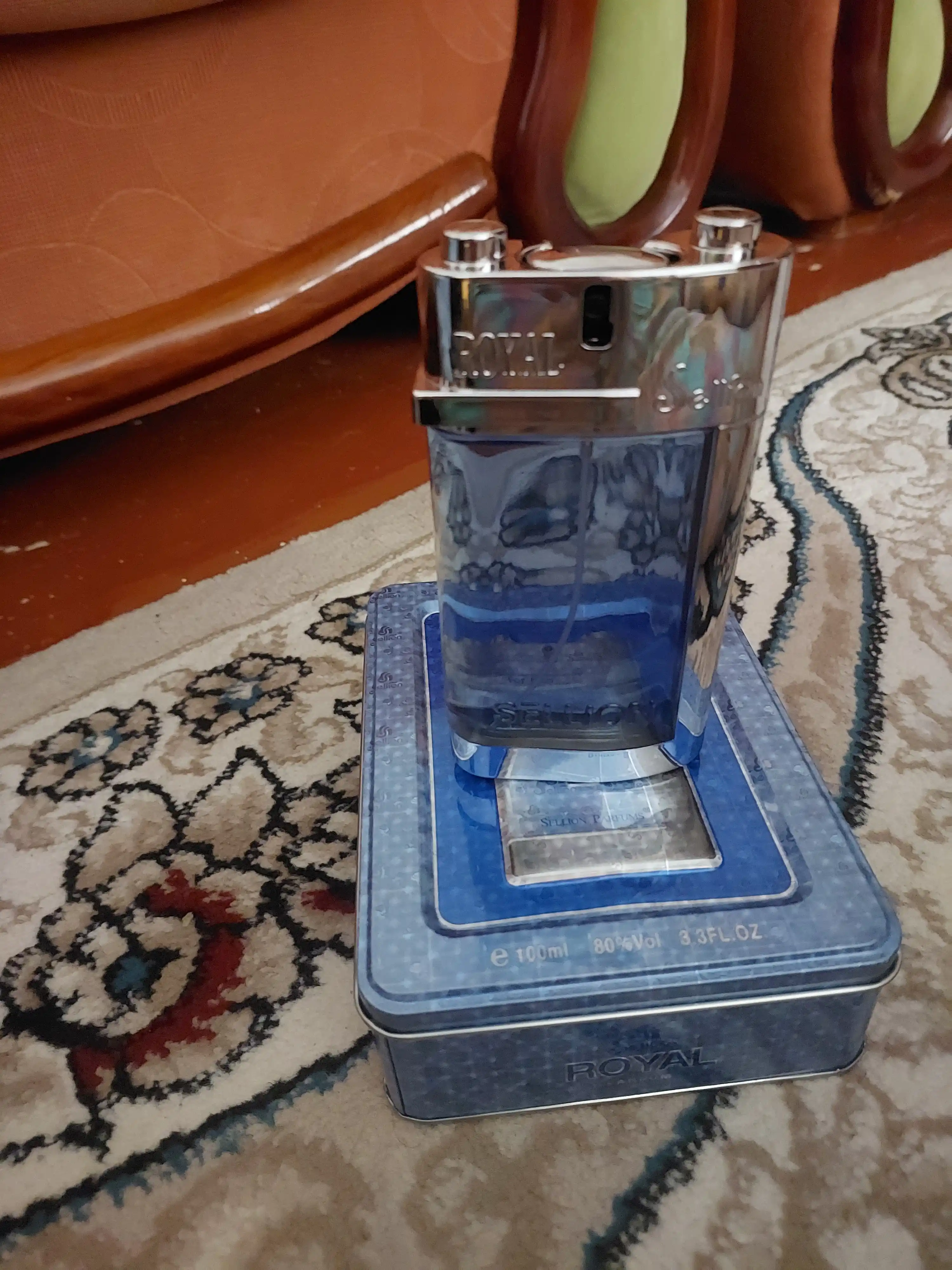Erkaklar uchun atir ROYAL, sovg`a uchun, 100 ml