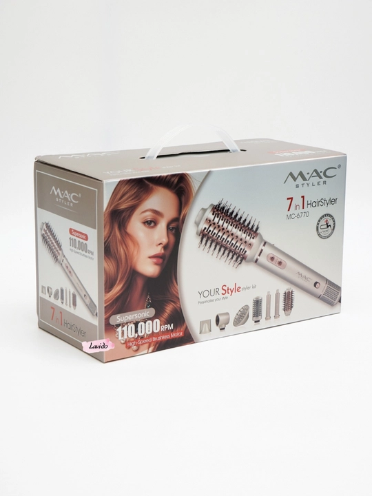 Фен для волос MAC styler MC-6770, 7 в 1, воздушная укладка и автоматическая плойка