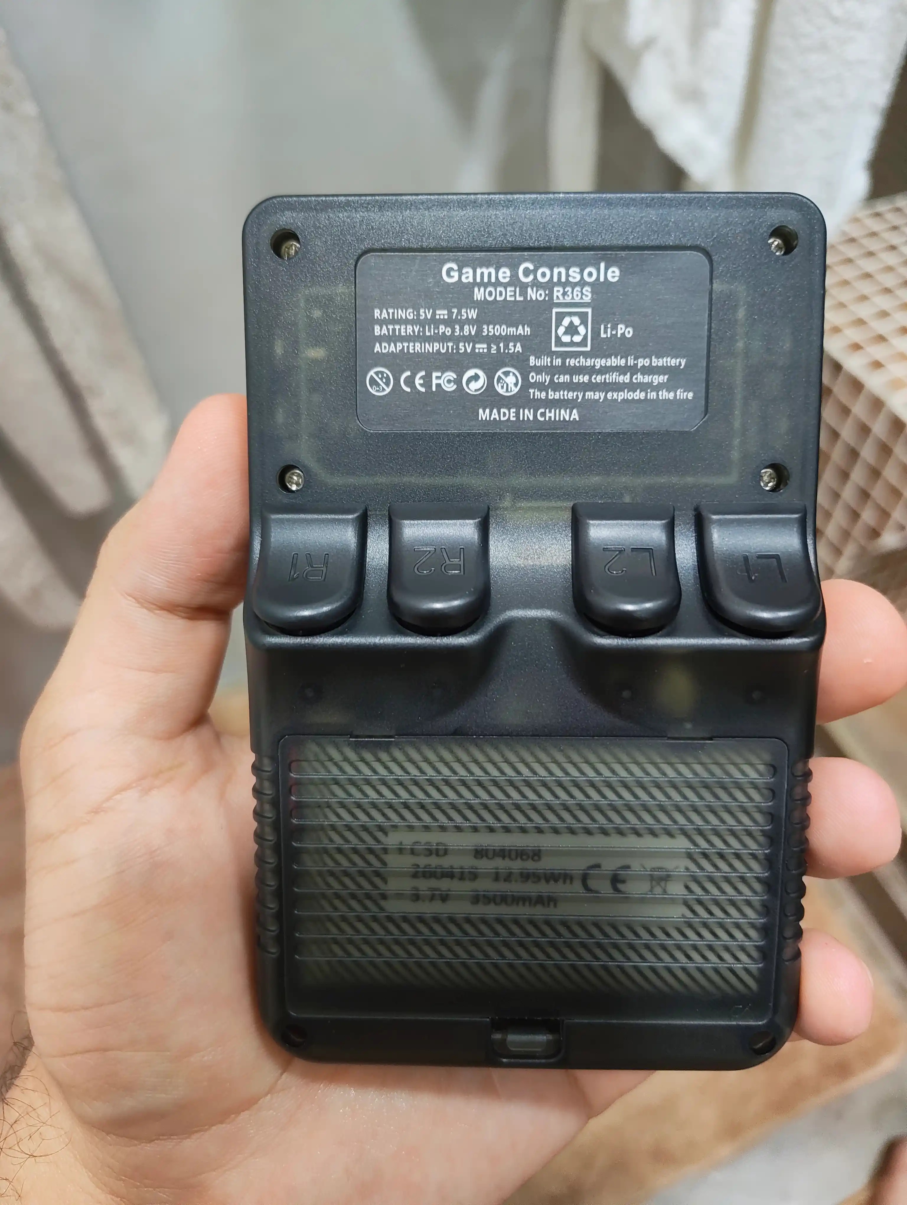 R36S portativ o'yin konsoli, 64 GB, 3.5 IPS, retro pristavka PSP, PS1, NES, GBA