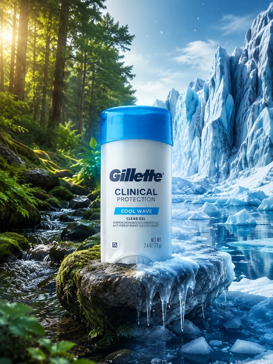 Дезодорант Gillette Clinical Protection, антиперспирант для мужчин, защита 72 ч 48 г