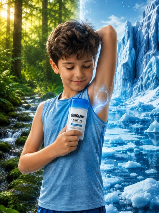 Дезодорант Gillette Clinical Protection, антиперспирант для мужчин, защита 72 ч 48 г