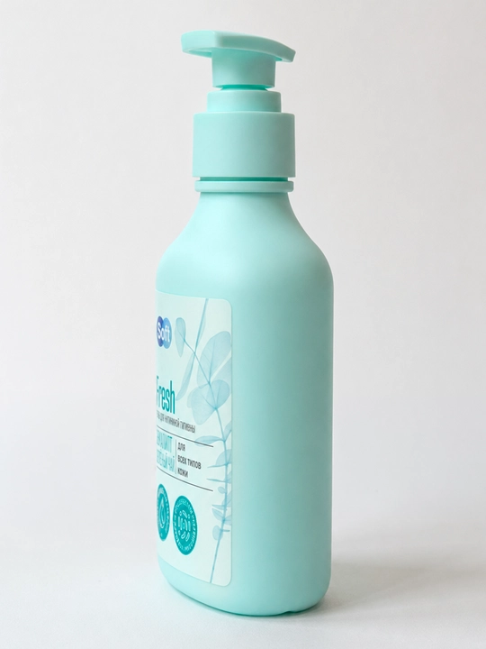 Гель для интимной гигиены Soft Fresh, эвкалипт и зеленый чай, для всех типов кожи, 220 мл