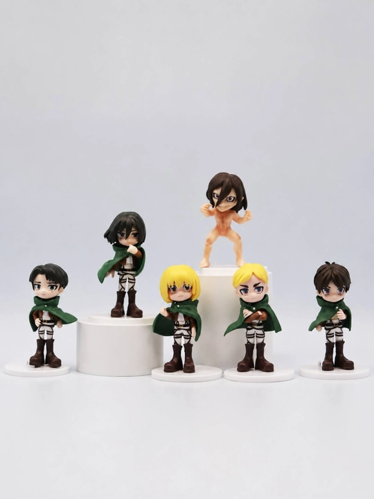 Anime surpriz boks Titanlar hujumi, Attack on titan blind box kolleksion anime haykalcha