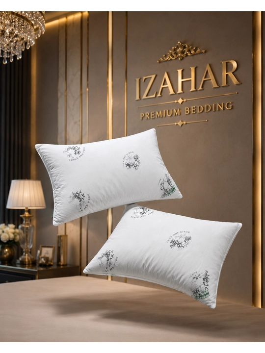 Подушка IZHAR Premium, гипоаллергенная, мягкая, из микроволокна, 50×70 см