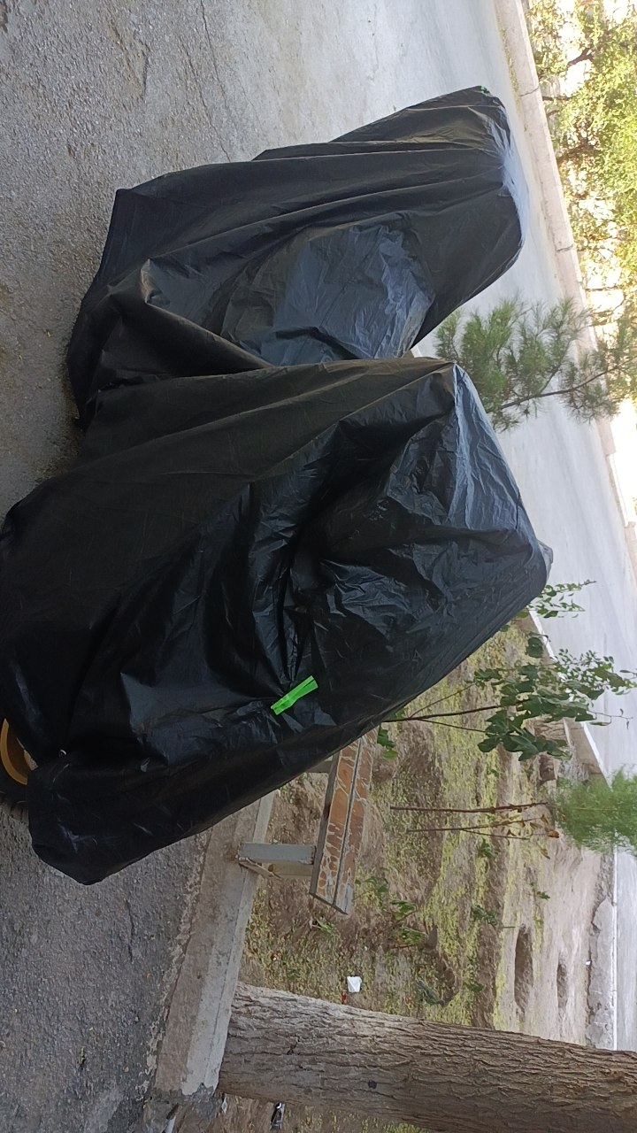 Skuter va mototsikl uchun suv qaytaruvchi himoya chexoli L–4XL