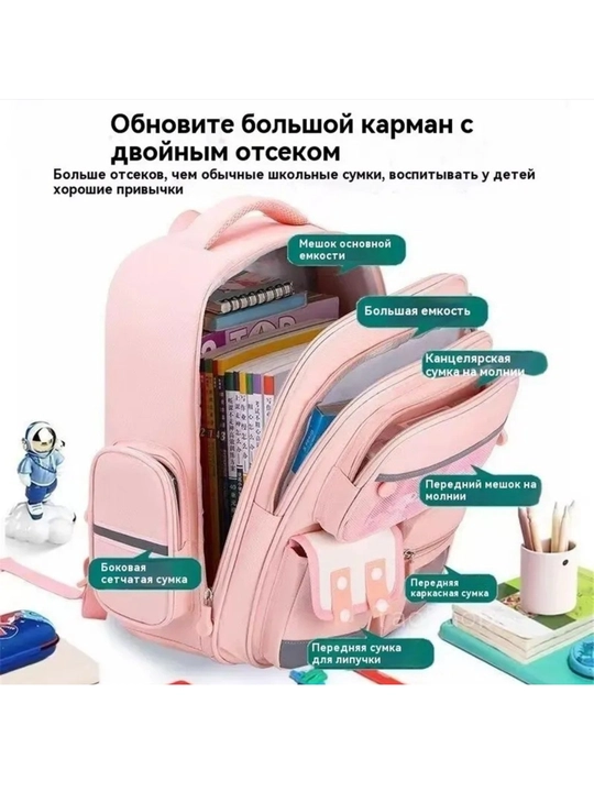 Школьный рюкзак , портфель для девочки ортопедический