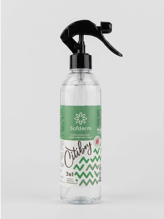 Sofderm Citiboy 3 in 1 atirli antiseptik sprey, 400 ml