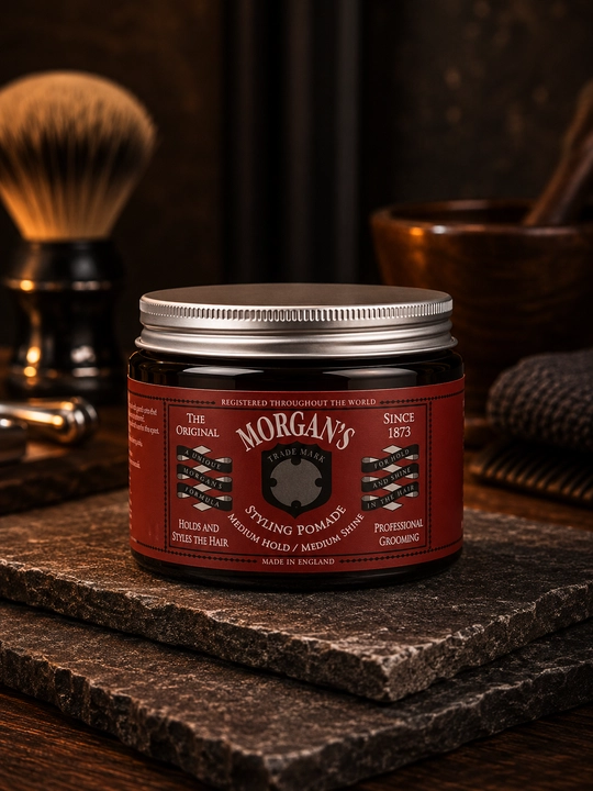 O‘rtacha ushlovchi soch pomadasi Morgan's Styling Pomade Medium Hold / Medium Shine