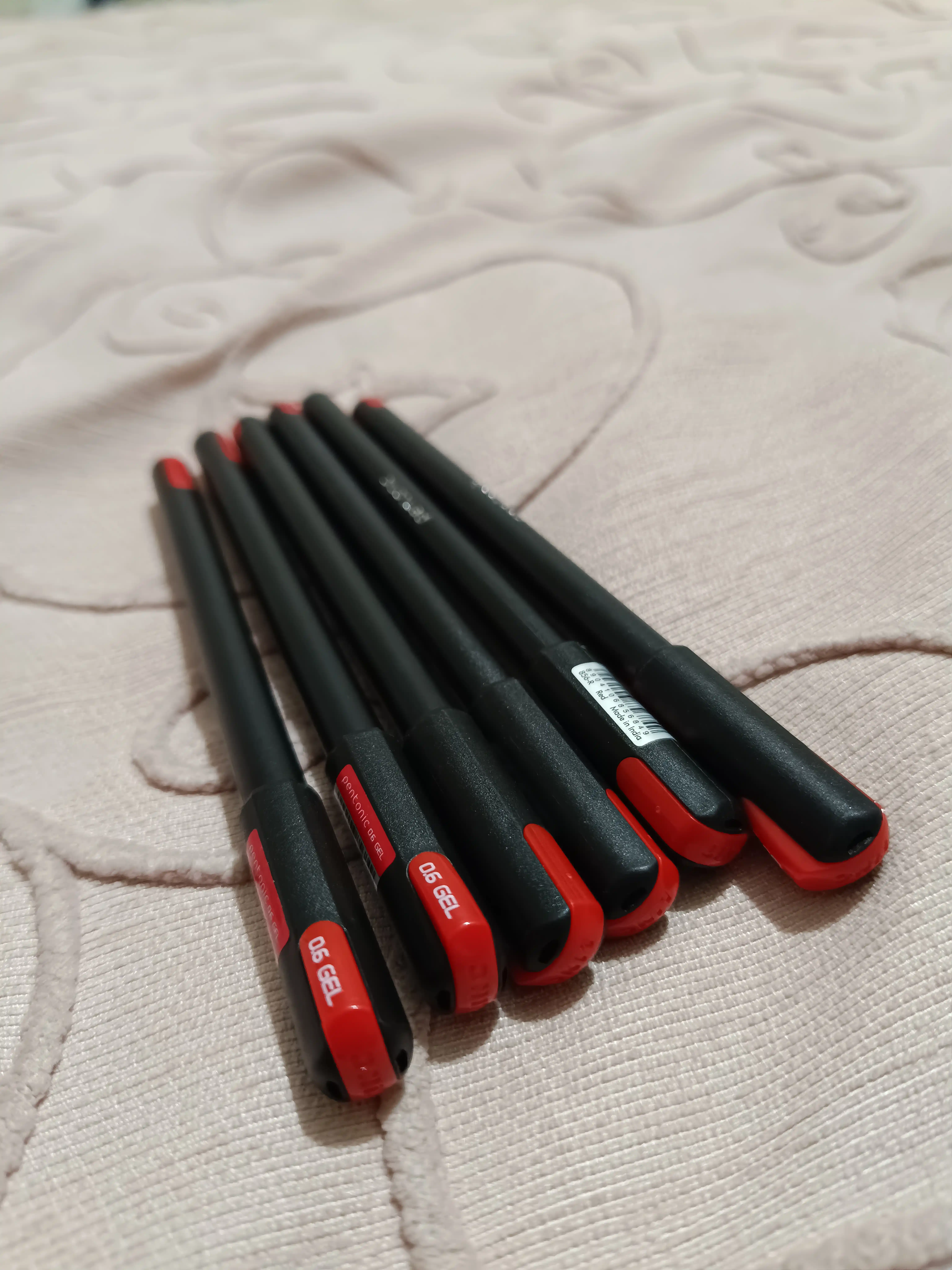 Linc Pentonic Gel gel ruchka, 0.6 mm, ko'k/yashil/qizil/qora, 856-bl