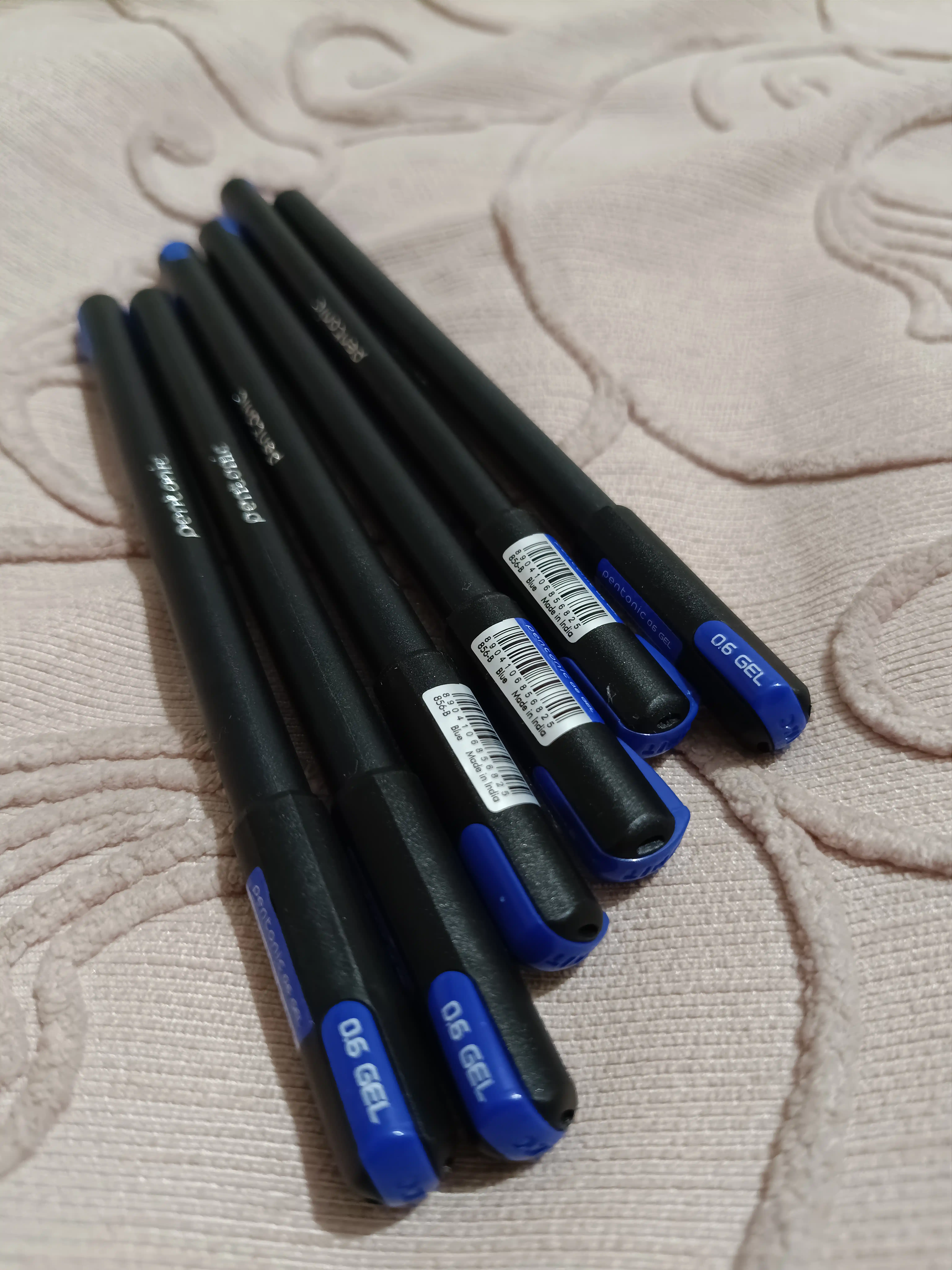 Linc Pentonic Gel gel ruchka, 0.6 mm, ko'k/yashil/qizil/qora, 856-bl