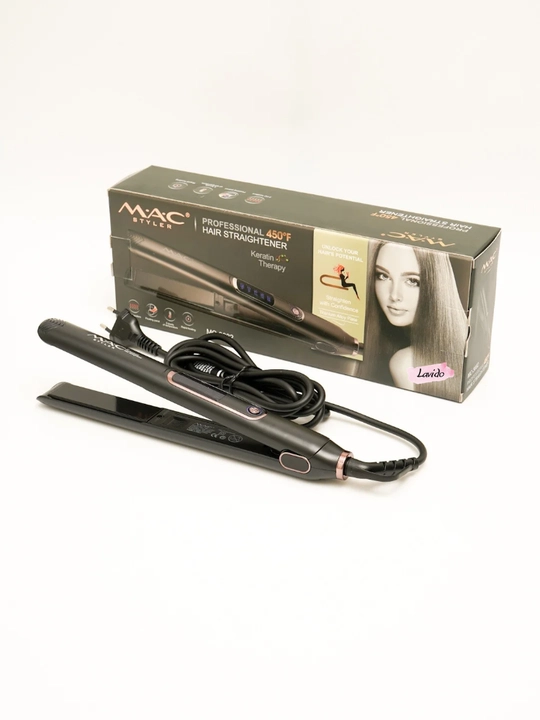 Professional dazmol, MAC Styler MC-3082 LED displeyli soch to‘g‘rilagichi