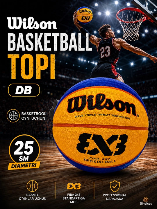 Basketbol to‘pi, sport to‘pi, o‘yin to‘pi, mashg‘ulot to‘pi, rezina to‘p - 