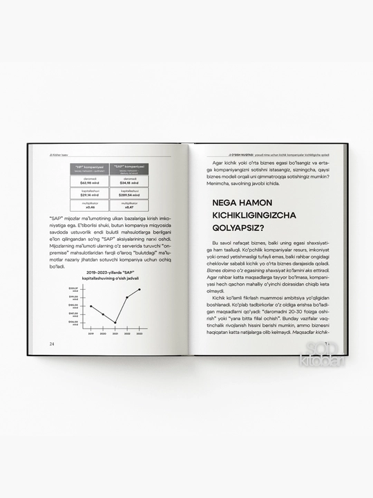 Алишер Исаев: Усиш нуктаси, Бизнес китоб
