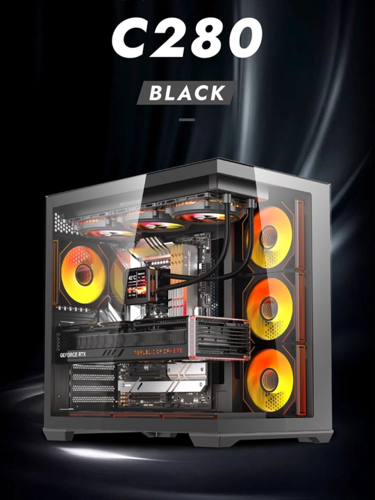Bo'sh kompyuter keysi Darkflash С280 - 