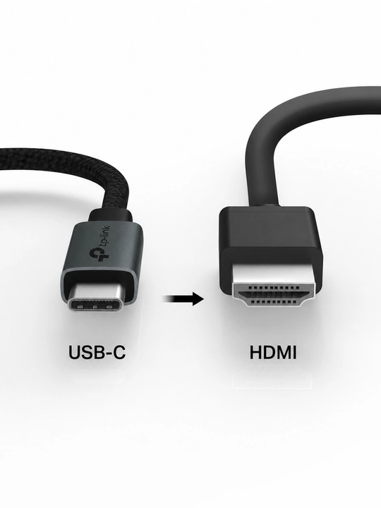 TP-Link UA520C – USB Type-C → HDMI 4K адаптер, переходник