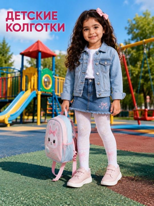 Детские колготки, колготки для девочки, тёплые и мягкие 