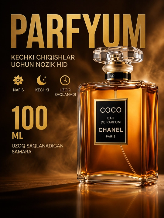Parfyumlangan suv Coco Eau de Parfum, ayollar ifori
