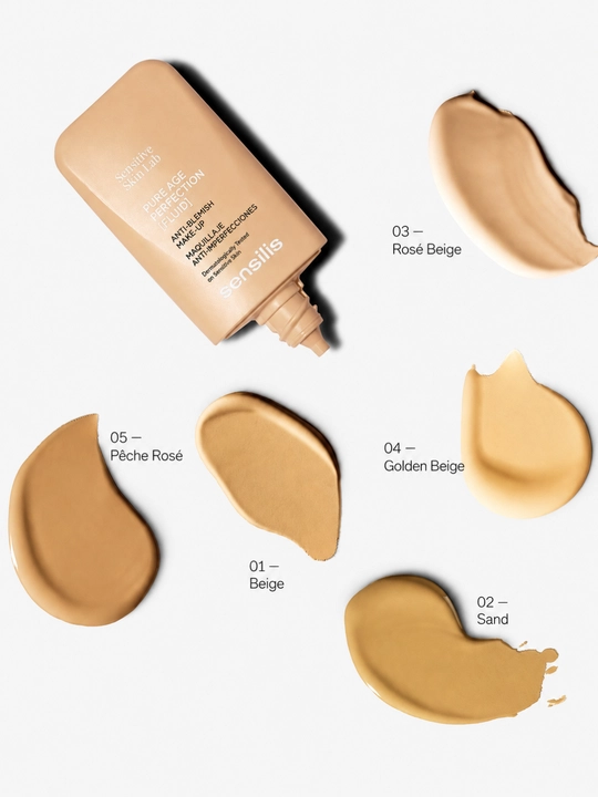Тональный крем для лица Sensilis Pure Age Perfection Fluid матирующий, 30 мл