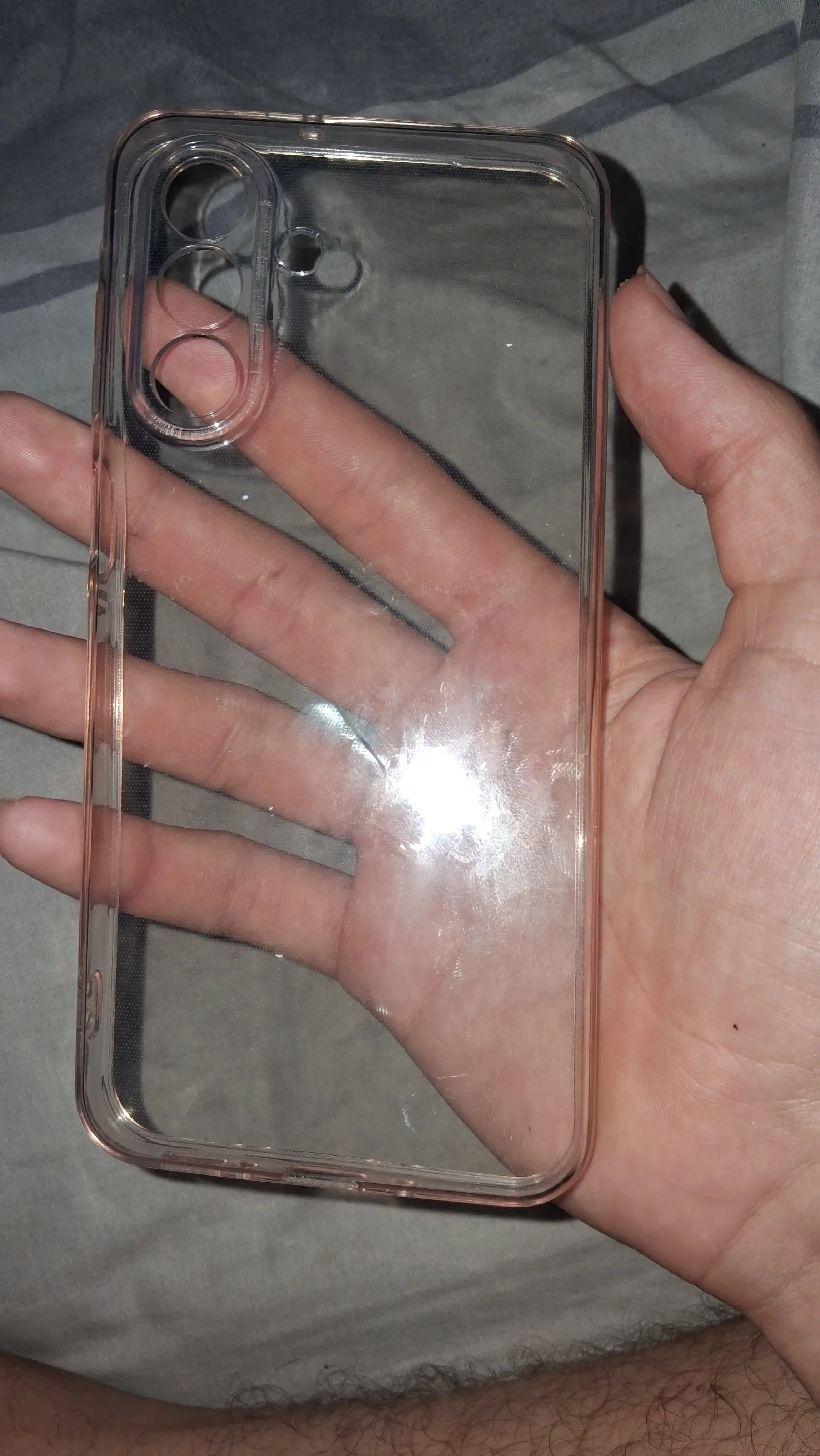 Samsung uchun havo amortizatsiyasiga ega shaffof himoya g‘ilofi