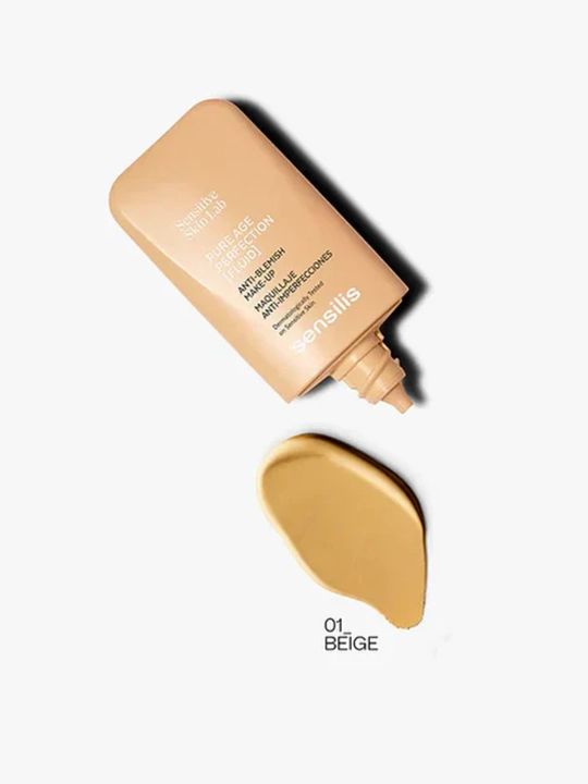 Тональный крем для лица Sensilis Pure Age Perfection Fluid матирующий, 30 мл